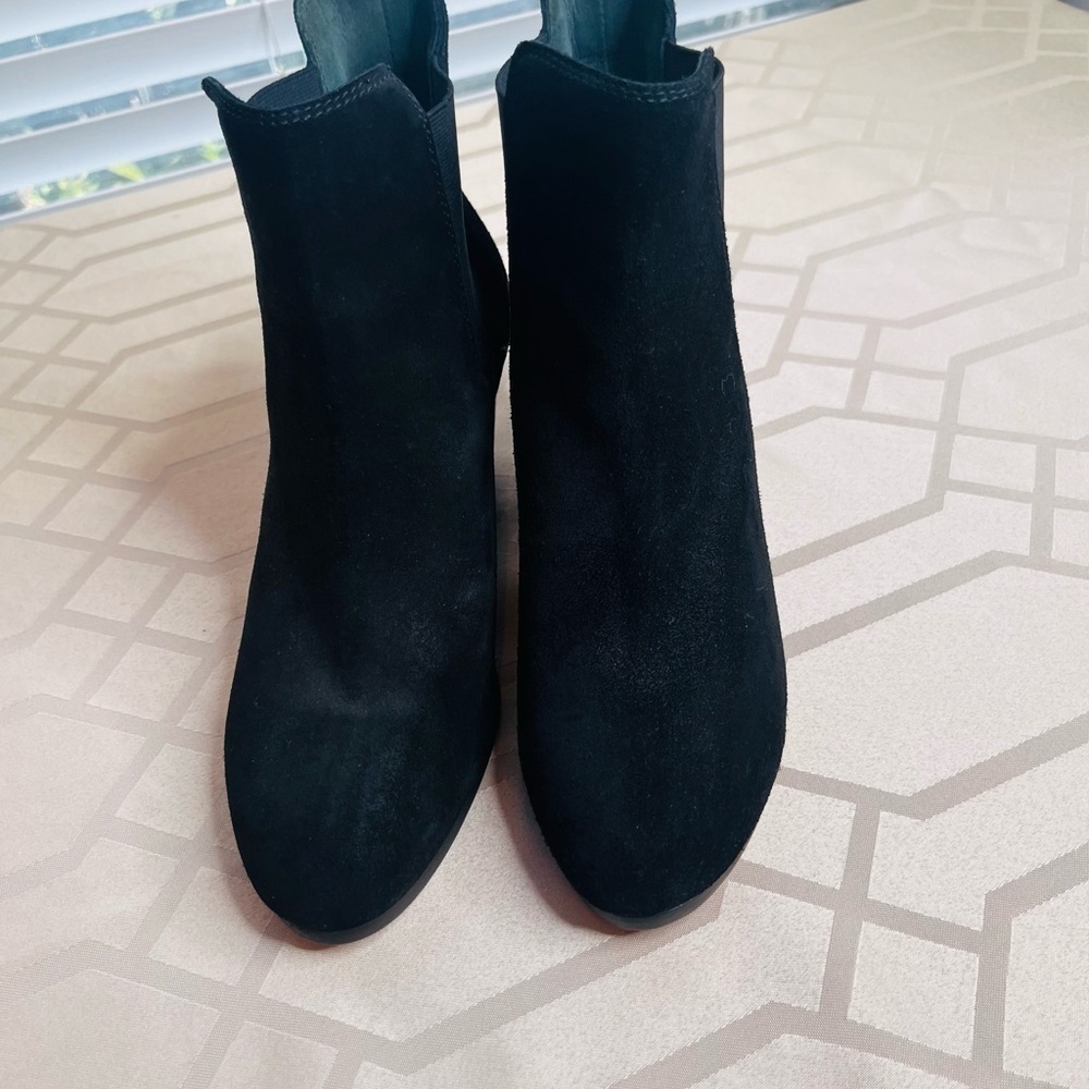 NWOT Rag & Bone Devon Black Suede Leather Bootie Size 37 or Size 7 - Picture 7 of 7
